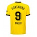Maillot de foot Borussia Dortmund Sebastien Haller #9 Domicile vêtements 2023-24 Manches Courtes